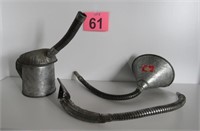 Vintage Oil Can & Funnels