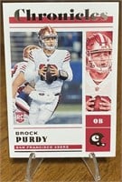 Brock Purdy 2022 Chronicles Rookie