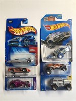 Hot Wheels Lot of 6 Cars In The Package