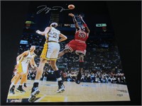 MICHAEL JORDAN SIGNED 16X20 PHOTO BULLS COA