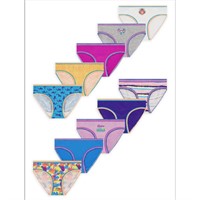 Wonder Nation Girls Brief Underwear 10pk AZ9