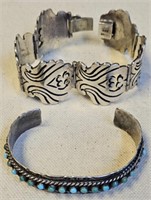 Sterling Silver Jewelry incl 1 Signed Zuni