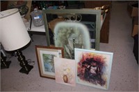 Large lot of artwork