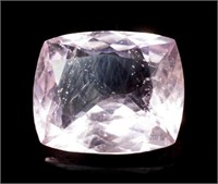 Good 39.7ct Morganite gemstone and valuation