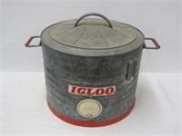 Igloo Galvanized Water Cooler, 12" Tall, 5 Gallon
