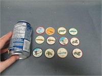 vintage transportation pogs