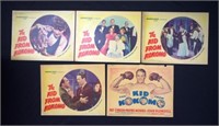 Five original "The Kid from Kokomo" lobby cards