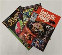 (3) Fantastic Voyage Comic Books