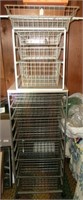 2 wire basket pull out cabinets