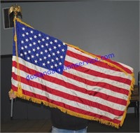 American Flag & Pole Set