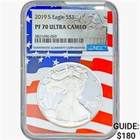 2019-S Silver Eagle NGC PF70 UC