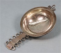 COHR Danish Modern Sterling Silver Tea Strainer