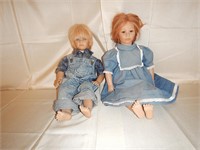 Two Annette Himstedt dolls:
