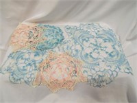 Bag FULL of Hand Crocheted Doilies Table Covers