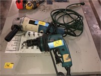 MAKTECH ELECTRIC DRILL AND AN ELECTRIC
