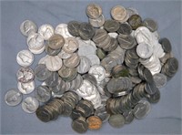 (5) Rolls of Jefferson Nickels.