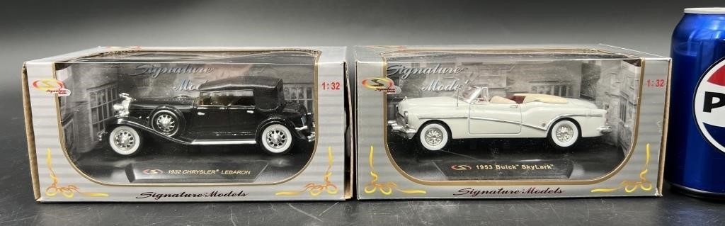 1932 Crysler Lebaron & 1953 Buick Skylark 1:32