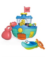 $30  Captain Bear's Pirate Ship Set 8 pcs - Multi