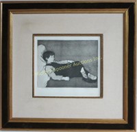 RITA BRIANSKY - NUMBERED ETCHING ON PAPER