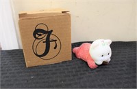 Fenton Christmas bear in box