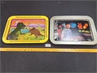 Star Trek & Dinosaur TV Trays