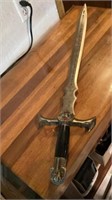 King Tut Fantasy Sword Egyptian Heavy 39 in Total