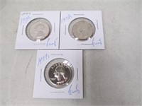 3 Carded Proof Washington Quarters - 1979-S,