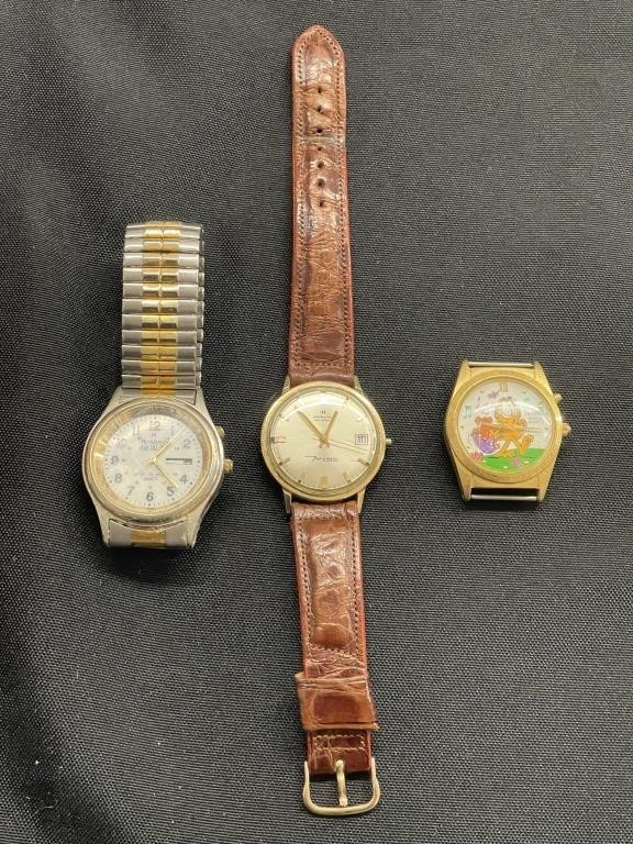 Vintage Hamilton and quartz watches lot