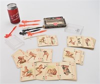 Cartes à jouer pin-up / nues / sexy et bâtonnets