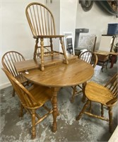 42" Round Table w/ 6 Chairs