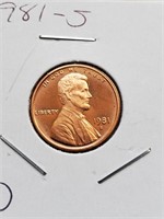 1981-S Proof Lincoln Penny