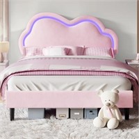 Viv + Rae Landover Upholstered Twin Bed $344