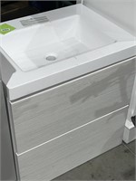 SINGLE SINK VANITY CABINET WITH TOP RETAIL $580
