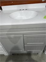 SINGLE SINK VANITY CABINET WITH TOP RETAIL $570