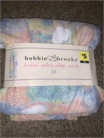 New Bobbie Brooks Ladies Sleep Pants size 3X