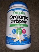 Orgain Organic Protein Powder, Vanilla Bean - 21g