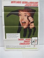 Hush…Hush, Sweet Charlotte Tri-Fold Movie Poster