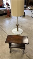 Table and floor lamp