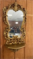 Mirror with plastic frame 17” x 36”