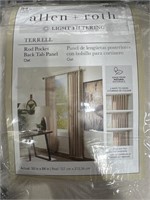 ALLEN + ROTH LIGHT FILTERING CURTAINS RETAIL $30