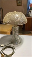 Handmade Glass Lamp Anchor Hocking Bowl And Vase