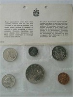 1969 Canada Unc Coin Set