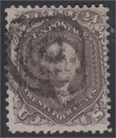 US Stamps #70 Used reperforated at top and right C