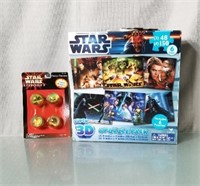 Star Wars Super 3D 6 Puzzle Pack and Bounce