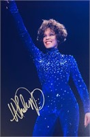Autograph Whitney Houston Photo