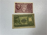 Currency from Italy