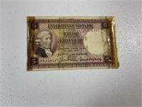 1928 currency from Iceland