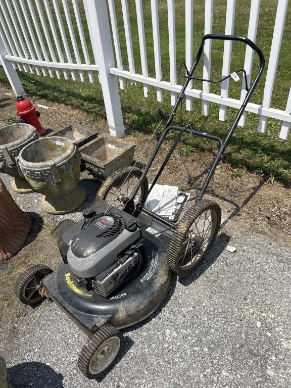 Poulan Push Mower.