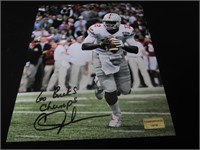 Cardale Jones Signed 8x10 Photo EUA COA