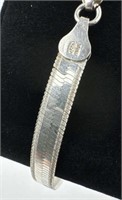 925 Sterling Silver Omega Bracelet